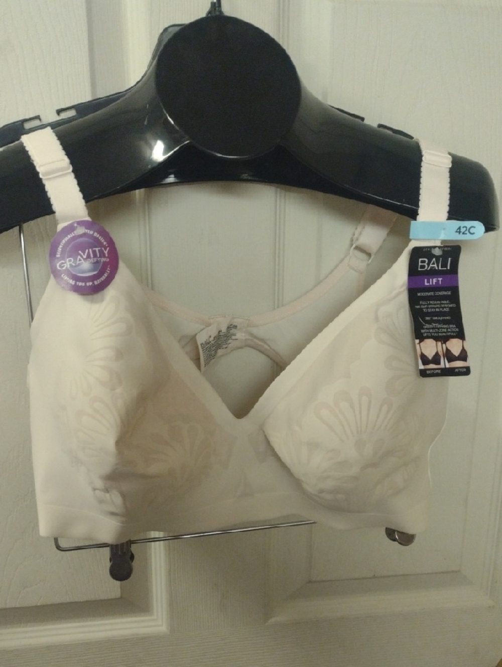 Bali DF6564 Lift Bra 42C Gravity Defying New Cream